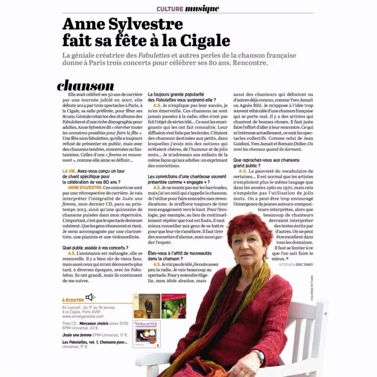 LA VIE 8 JANVIER 2014