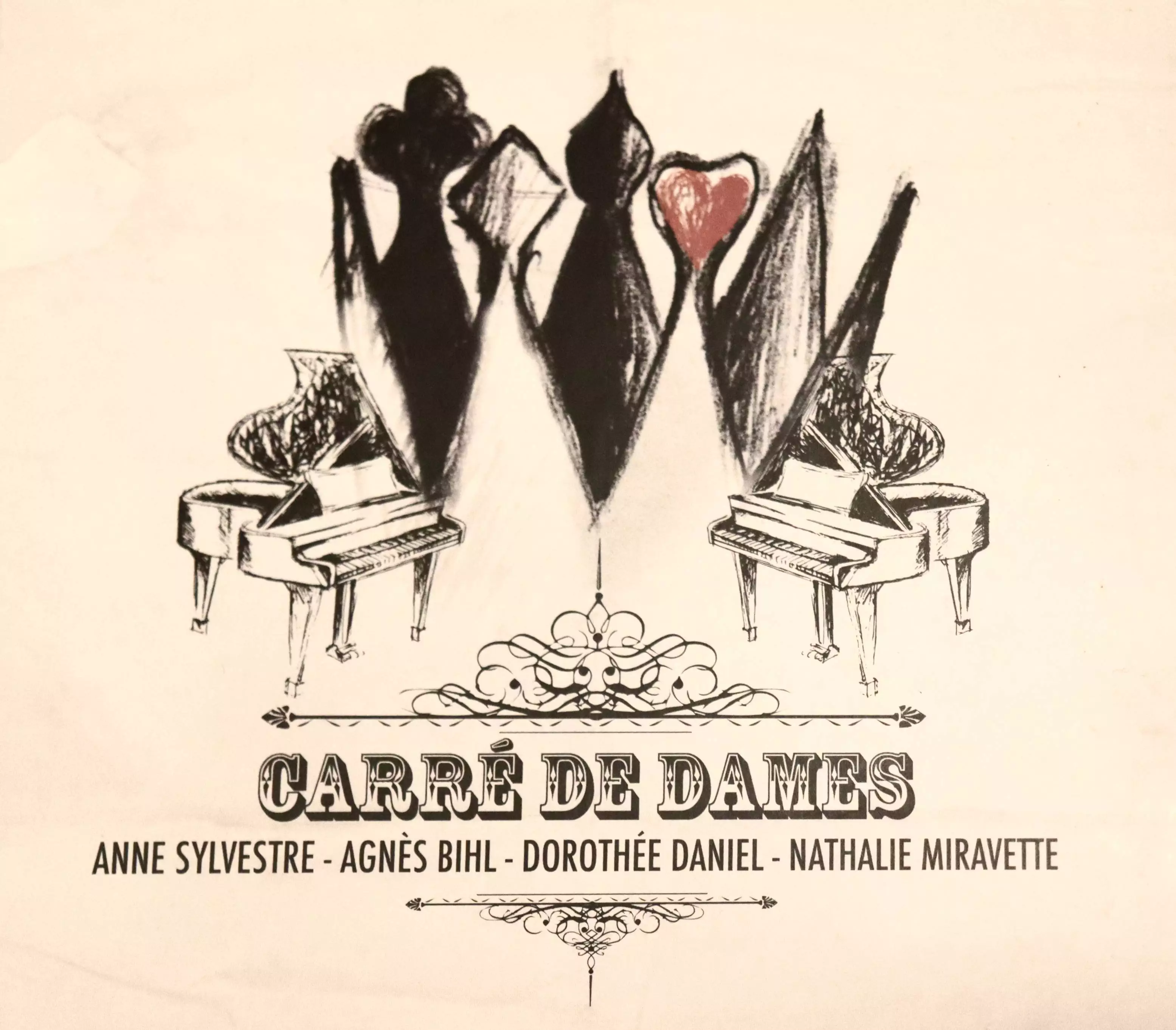 carré de dames disques pochette